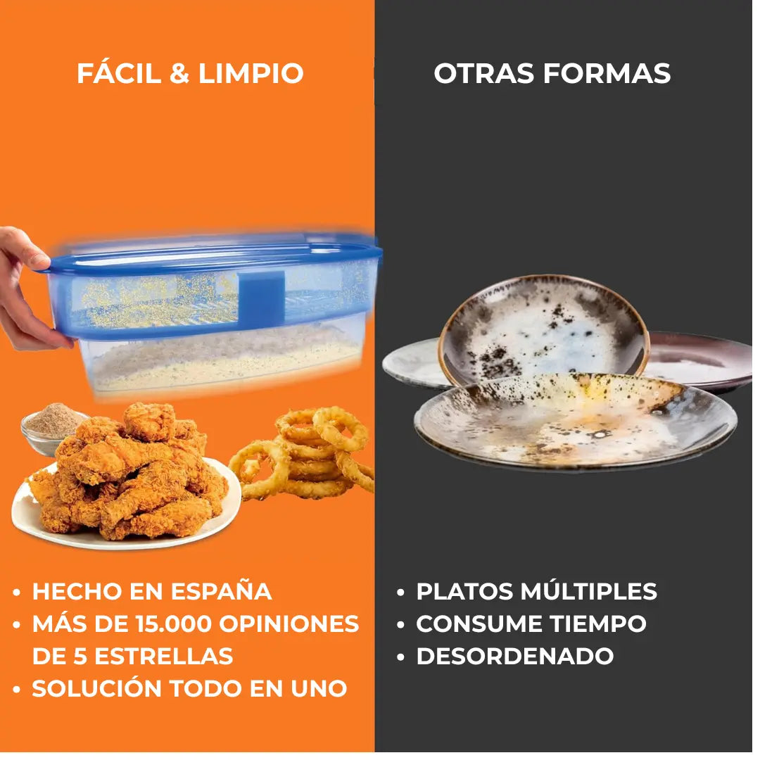 Rebozado Limpio y Fácil