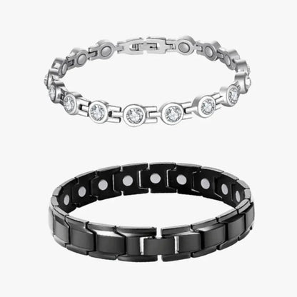 Pulseras magnéticas 2 x 1