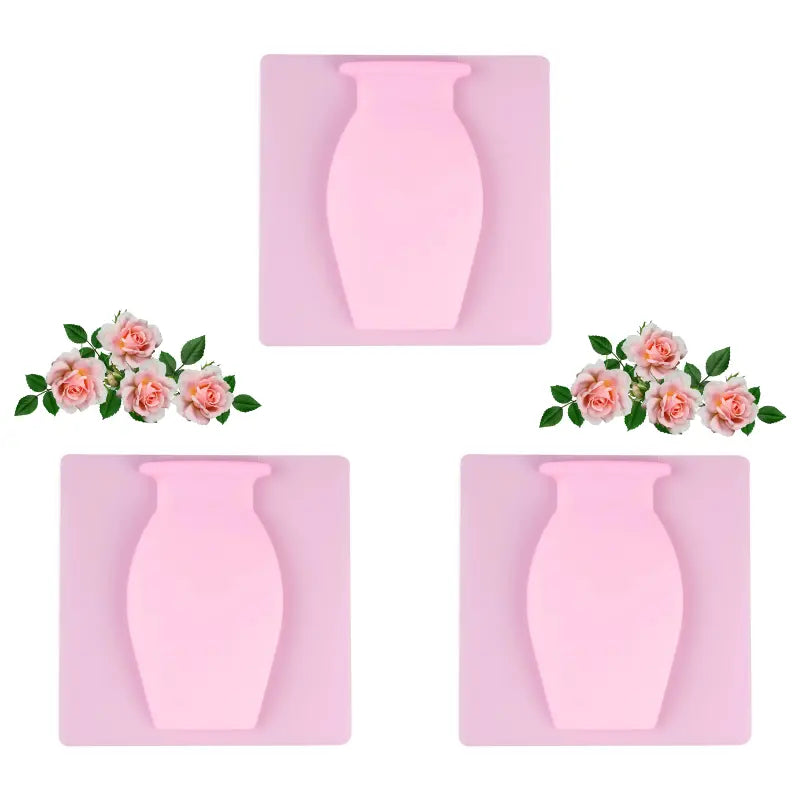 3 Jarrones de silicona